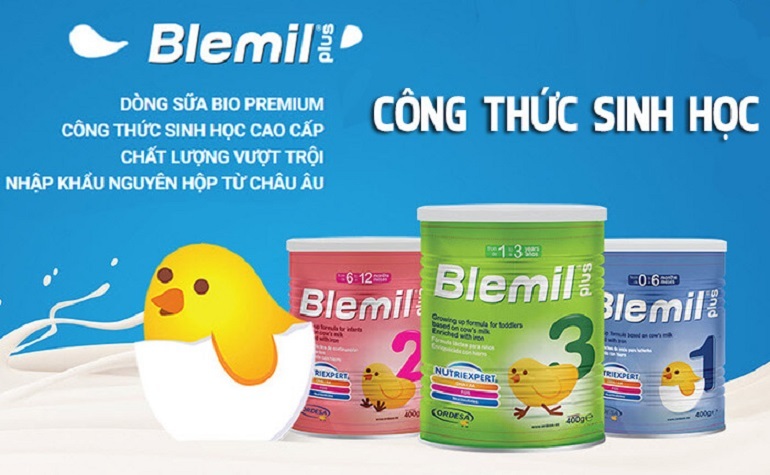 Sữa Blemil của Tây Ban Nha