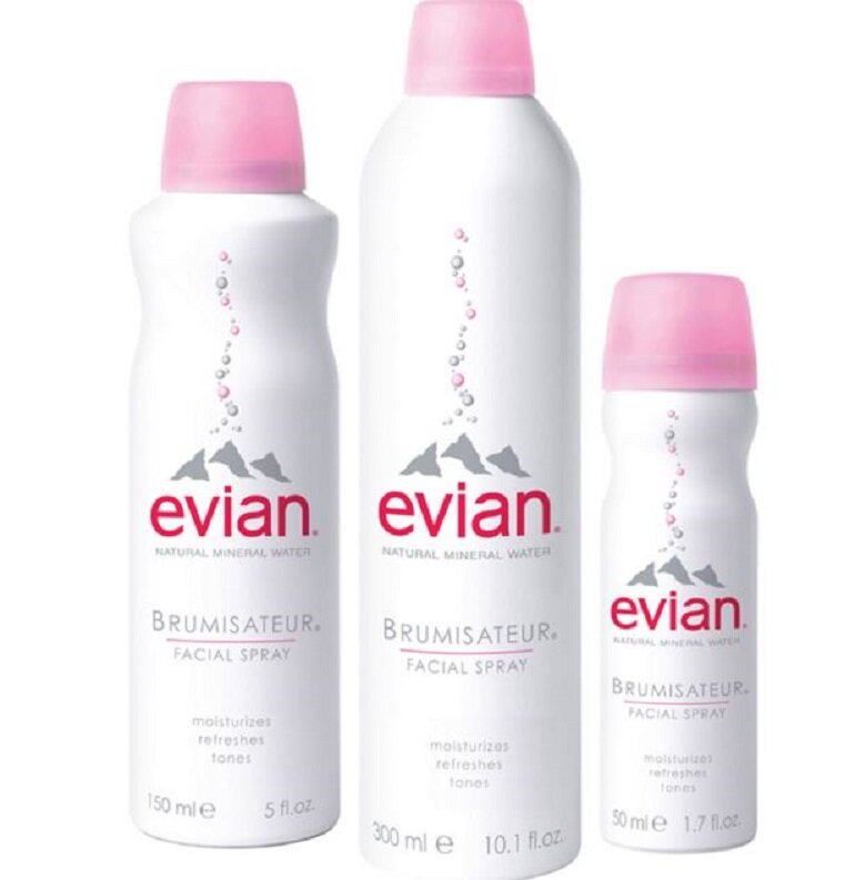 Xịt khoáng Evian Natural Mineral Water