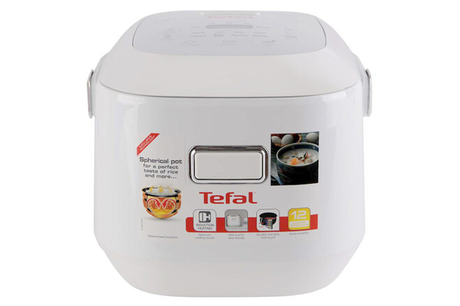 Nồi cơm điện tử Tefal RK604165 là dòng nồi cơm điện cao tần có thiết kế sang trọng phù hợp với không gian căn bếp hiện đại.