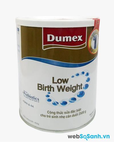 Sữa bột Dumex Low Birth Weight 