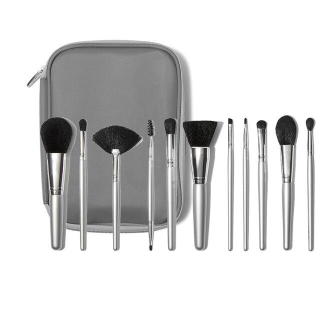 ELF Silver 11 Piece Brush Collection makeup brush set