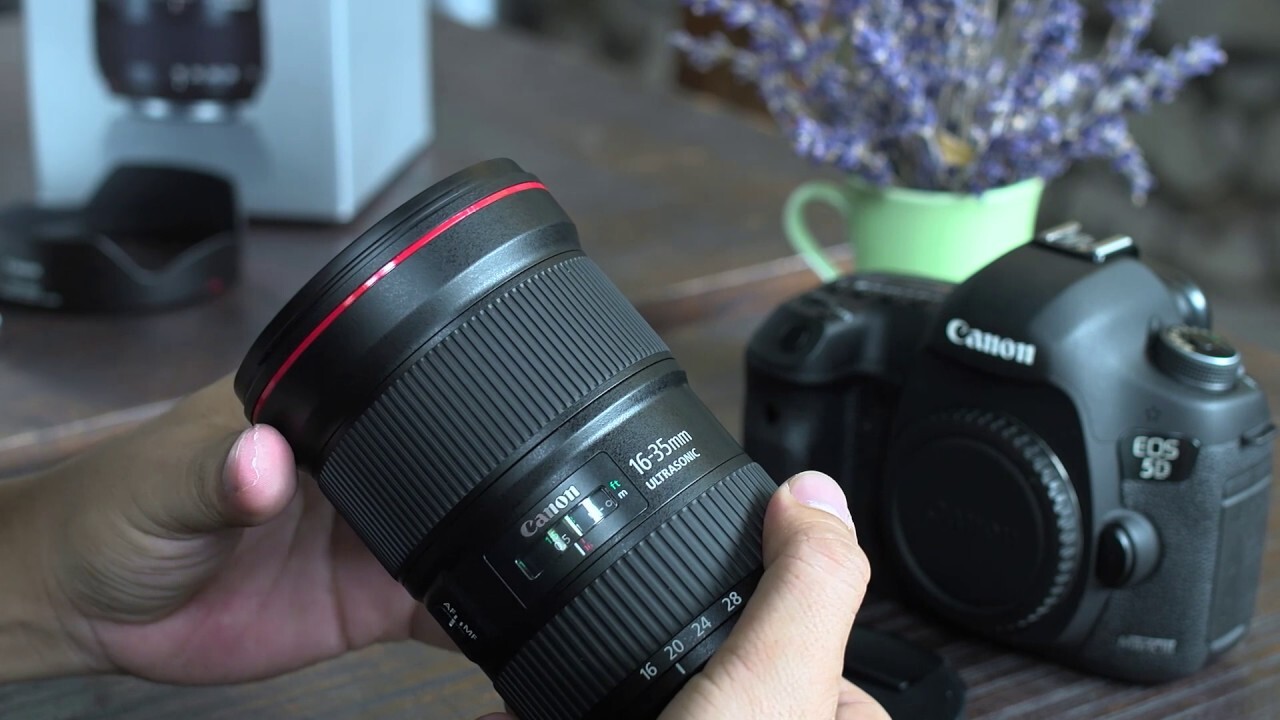 Một loại lens Canon dùng để chụp chân dung