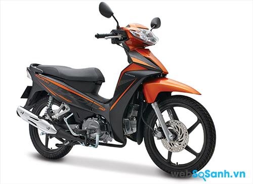 Honda Blade 2016 với bộ tem thể thao 