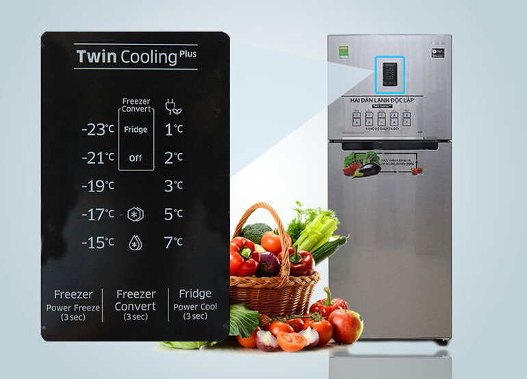 Bảng điều khiển nhiệt độ điện tử của tủ lạnh Samsung Inverter