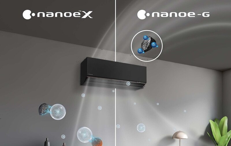 Điều hòa Panasonic CU/CS-AU9BKH-8 gây ấn tượng với sắc đen huyền bí, hội tụ đỉnh cao công nghệ Nhật