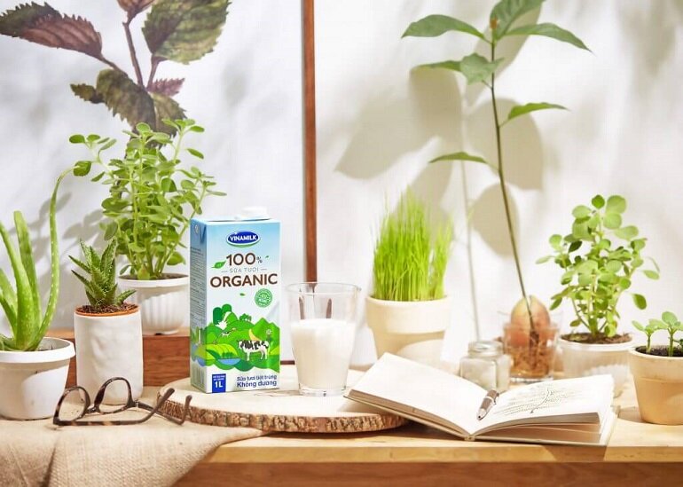 Sữa tươi Vinamilk 100% Organic