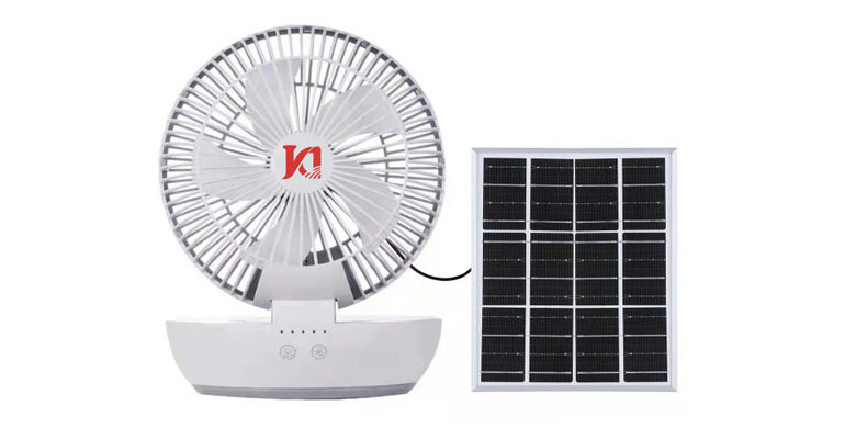 Sử dụng quạt năng lượng mặt trời Jindian JD T7 sẽ không tốn điện năng tiêu thụ quạt năng lượng mặt trời Jindian JD T7
