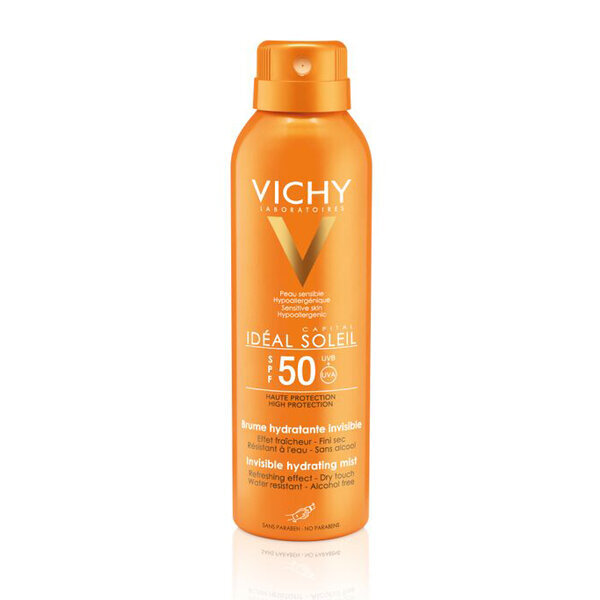 Kem chống nắng toàn thân dạng xịt Vichy Captial Ideal Soleil SPF50 200ml