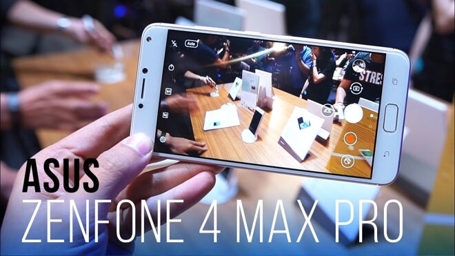 Zenfone 4 Max Pro có thể quay video Full HD sắc nét