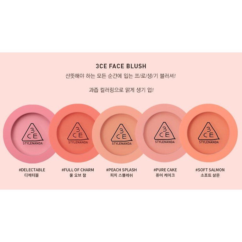 Phấn má hồng 3CE Face Blush