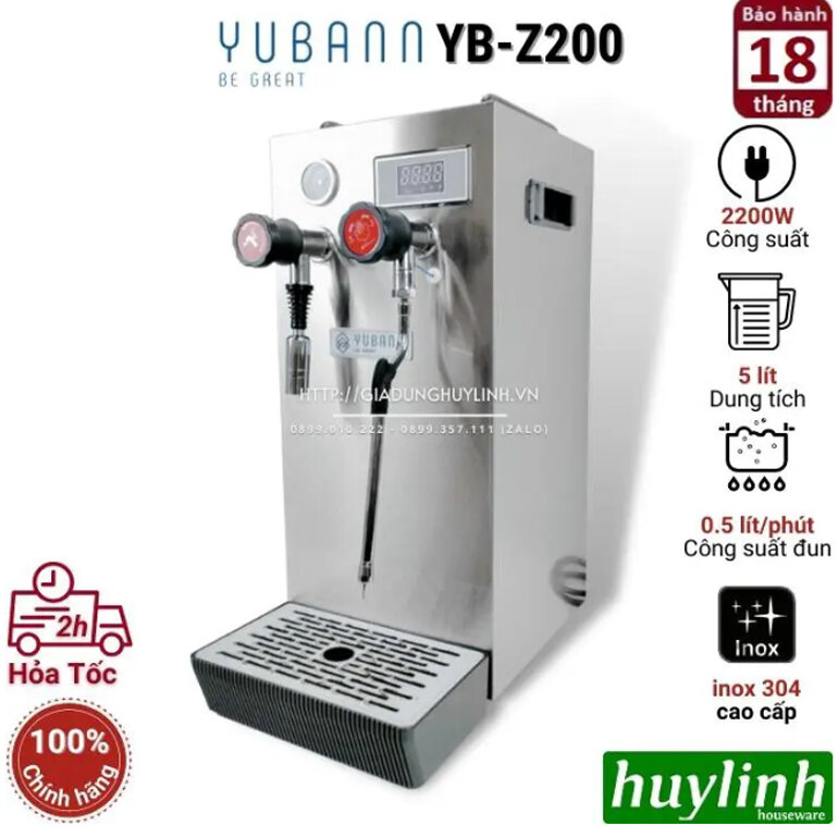 Máy đun nước áp suất cao Yubann YB-Z200
