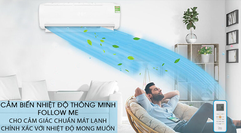 điều hòa midea 1 chiều điều hòa midea 1 chiều MSMAIII-10CRDN1