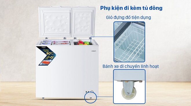 Tủ đông Aqua giá bao nhiêu? Báo giá tủ đông Aqua mới nhất?