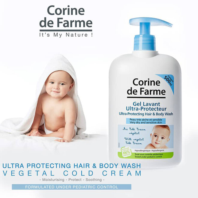 Gel tắm gội Corine De Farme (Nguồn: dktcdn.net) 