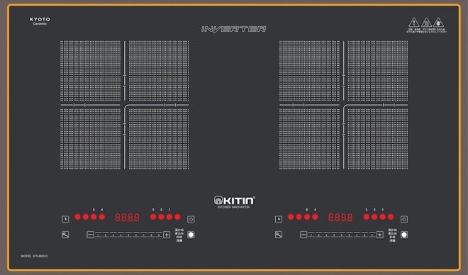 Bếp từ Kitin KTI-669VC có mức giá ~ 14.300.000 VNĐ