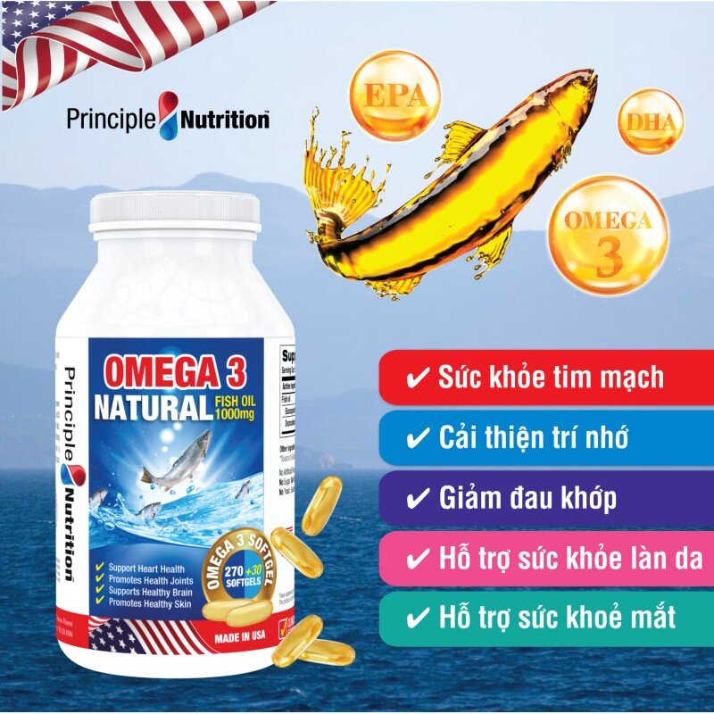 Principle Nutrition Complete Triple Omega 3-6-9 