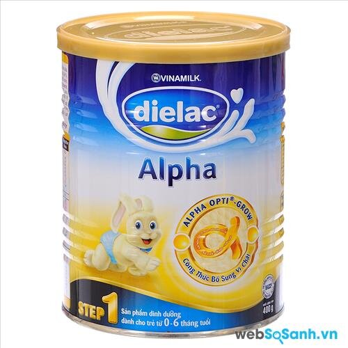Sữa bột Dielac Alpha gold Step 1