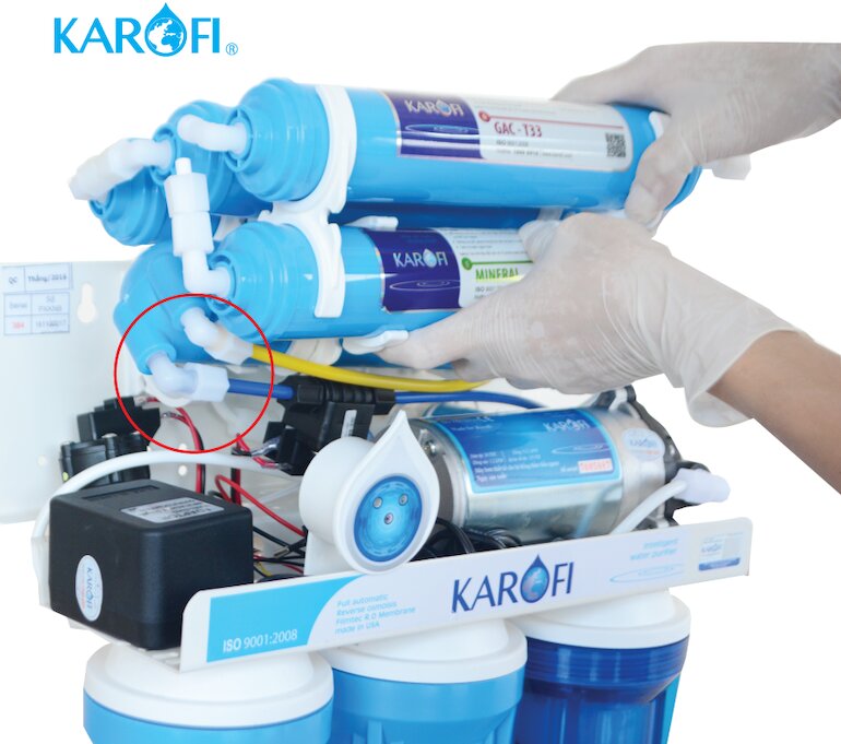 Hướng dẫn cách lắp đặt máy lọc nước Karofi chi tiết