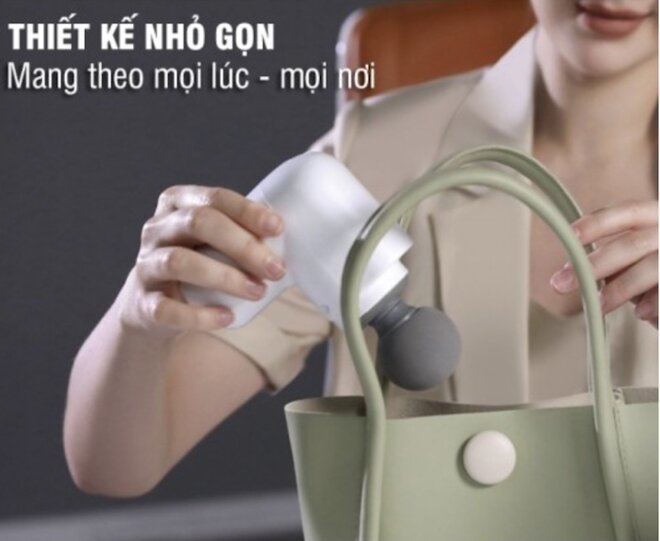 Thiết kế nhỏ gọn siêu mini giúp dễ dàng mang theo mọi nơi dễ dàng