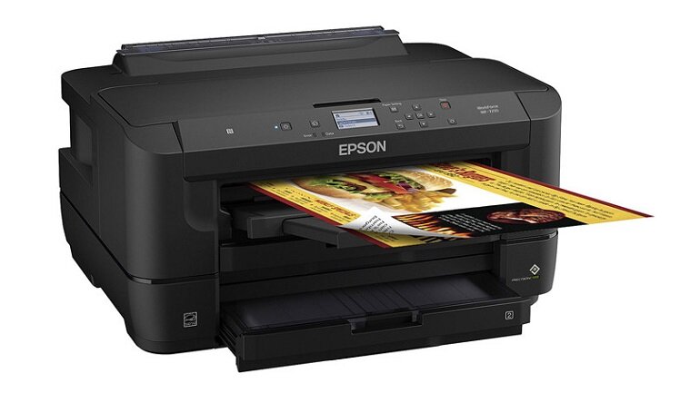 Đầu ra của máy in màu Epson WorkForce WF-7210 khổ A3