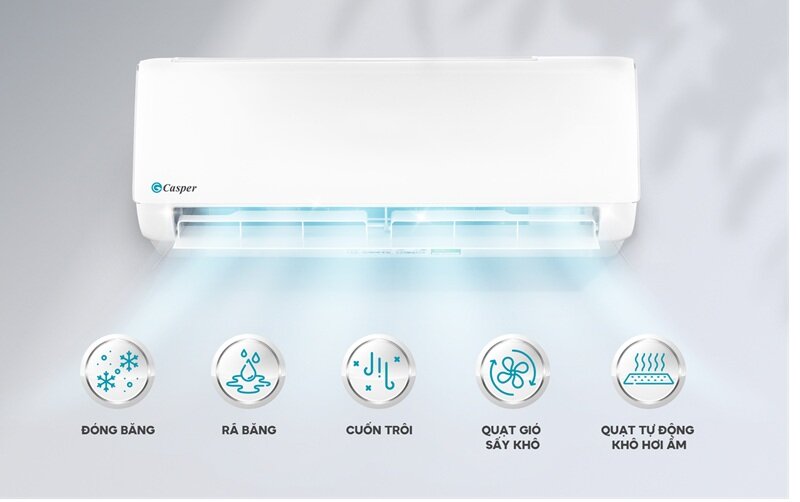 Casper SC-12FB36M đời mới 2026 giá 5,8 triệu đồng, phù hợp phòng 15 - 20m2