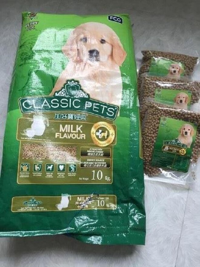 Thức ăn cho chó bao 10kg Classic Pets