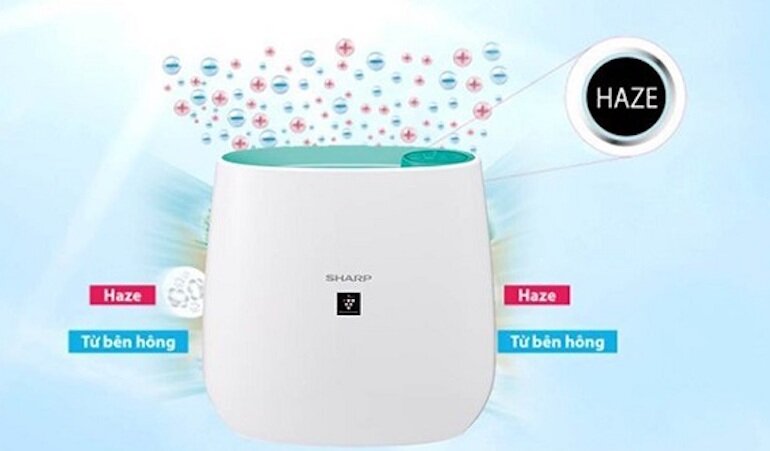 Máy lọc không khí Sharp FP-J30E-B được trang bị bộ lọc Hepa cao cấp.