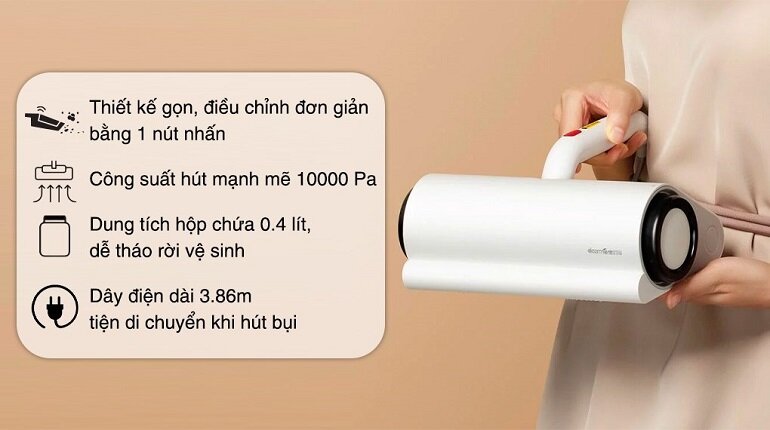 Máy hút bụi diệt khuẩn Deerma CM300