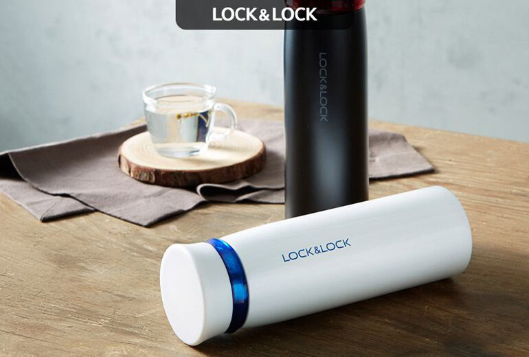 Bình giữ nhiệt Lock&Lock Feather Light LHC4131BKR 450ml - Giá tham khảo: 299.000 vnđ