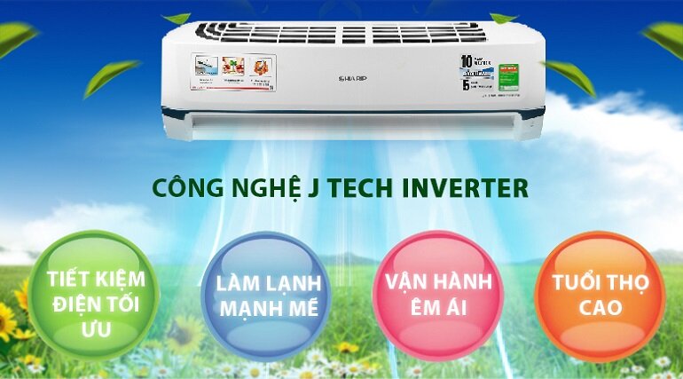 Những điều cần biết trước khi mua điều hòa Sharp Inverter AH-X18XEW 