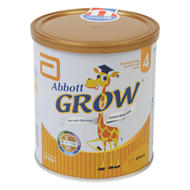 Sữa Abbott Grow 4 - Thương hiệu Mỹ sản xuất tại Singapore