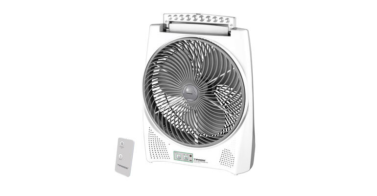 Quạt tich điện Tiross TS9174 sở hữu thiế kế trang nhã quạt tích điện Tiross TS9174