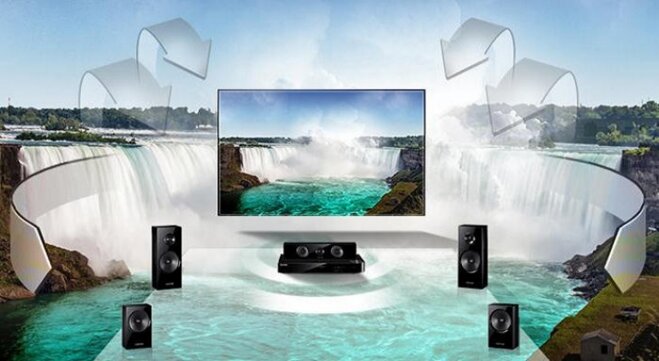 Màn hình 4k Ultra HD cùng dàn âm thanh DTS Trusurround khủng  