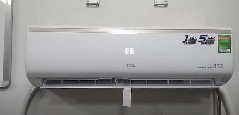 Bảng mã lỗi máy lạnh TCL inverter