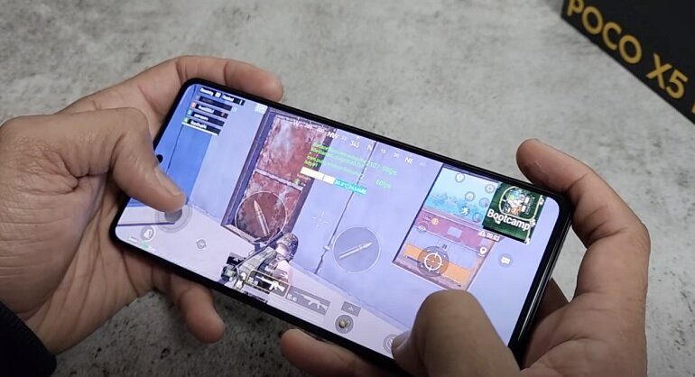 test game điện thoại xiaomi poco x5 pro