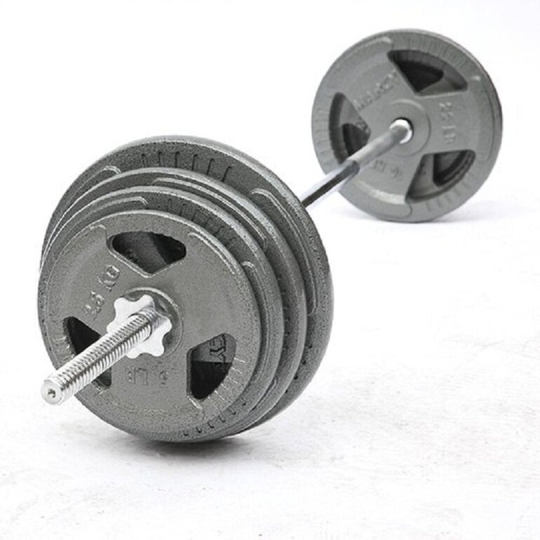 Bộ đòn tạ 1m5 - 26kg tạ gang Đại Việt