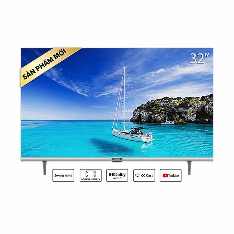 Tivi Coocaa 32 inch 32S7G đem đến những giây phút giải trí tuyệt vời nhất