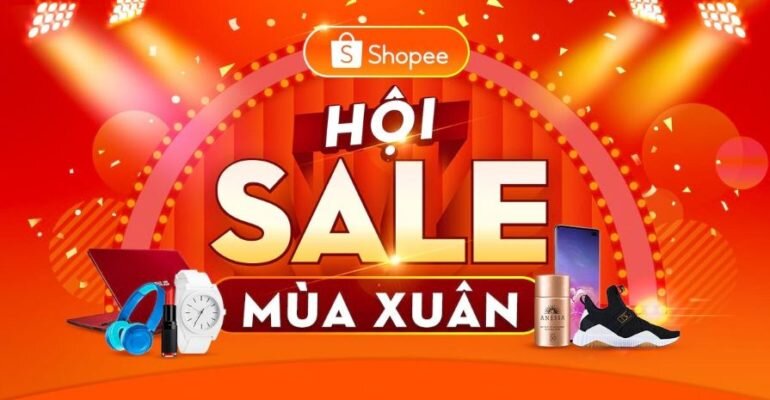 Hội sale mùa xuân rẻ vô địch 33.333 deal của Shopee