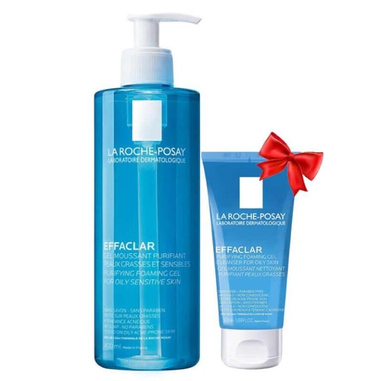 Sữa rửa mặt cho da dầu mụn La Roche Posay Effaclar Deep Cleansing Foaming Cream Cleanser - Giá tham khảo khoảng 355.000 vnđ/ chai 200ml