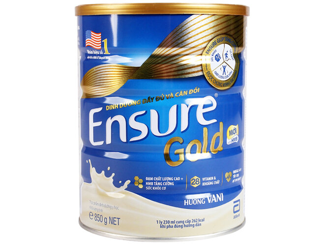 Sữa bột Ensure Gold tốt cho người lớn tuổi