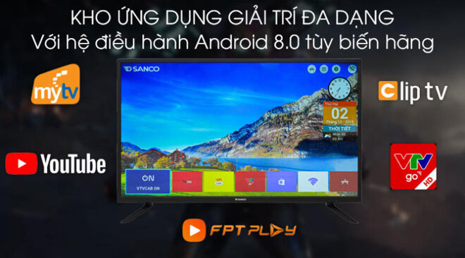 Hệ điều hành Android 8.0 có giao diện dễ sử dụng, kết nối nhiều chức năng