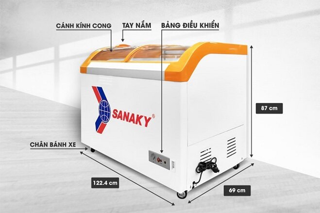 tủ đông Sanaky VH-4899KB 350 lít