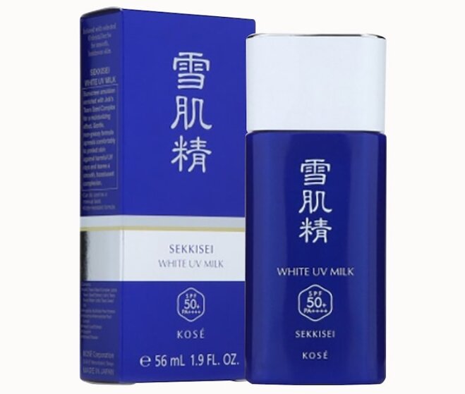 Đánh giá sữa chống nắng Kose Sekkisei White UV Milk SPF50+/PA++++