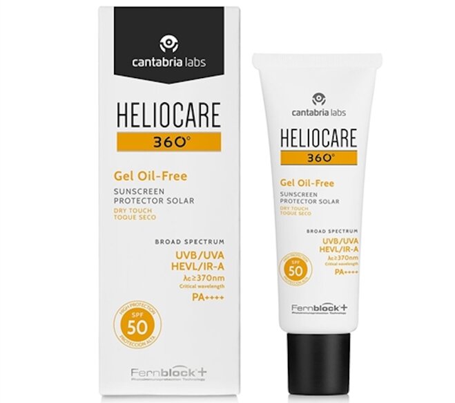 Kem chống nắng dược mỹ phẩm Heliocare 360 Gel Oil-free SPF50.