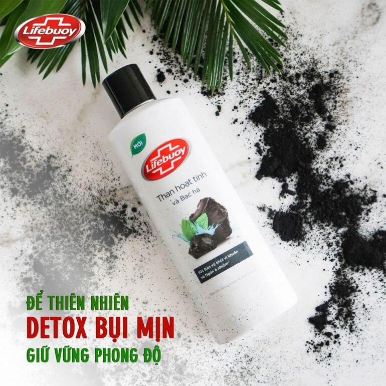 sữa tắm Lifebuoy Than hoạt tính & Bạc hà 100% từ thiên nhiên – trả lại anh em sự sảng khoải và vẻ phong độ vốn có