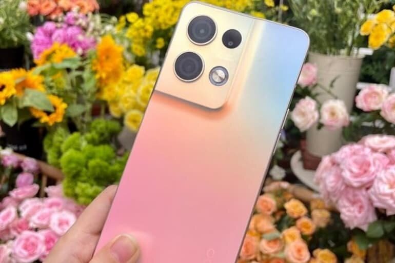 OPPO Reno 8 5G sở hữu thiết kế đỉnh cao dễ dàng cầm nắm tiện lợi