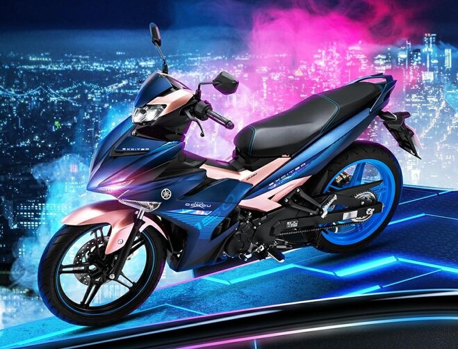 Exciter Doxou 2019 được trang bị động cơ rất mạnh mẽ, sẵn sàng chinh phục mọi cung đường