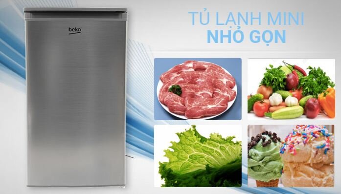 Tủ lạnh Beko 90 lít RS9050P