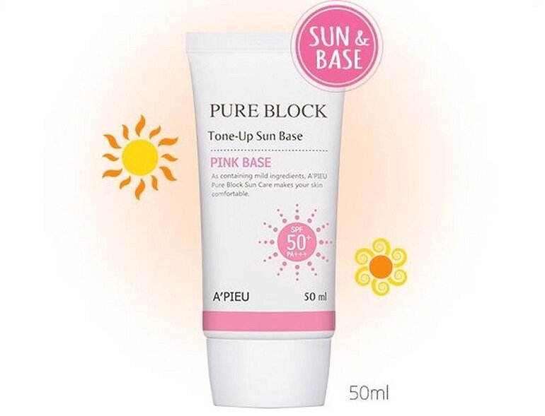 A’pieu Pure Block Tone Up Sun Base SPF50+/PA+++