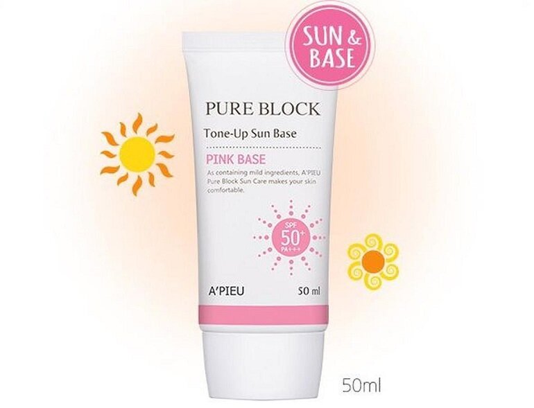 A’pieu Pure Block Tone Up Sun Base SPF50+/PA+++